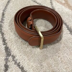 Coach Brown Leather Belt (vintage)with Solid Brass Buckle - 40” or XL in Women’s